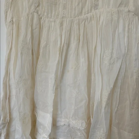 Free People Cream Mini Dress - Picture 2 of 9